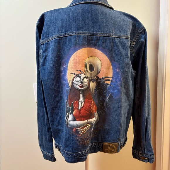 Disney Nightmare before Christmas vintage denim jacket L - Picture 3 of 6